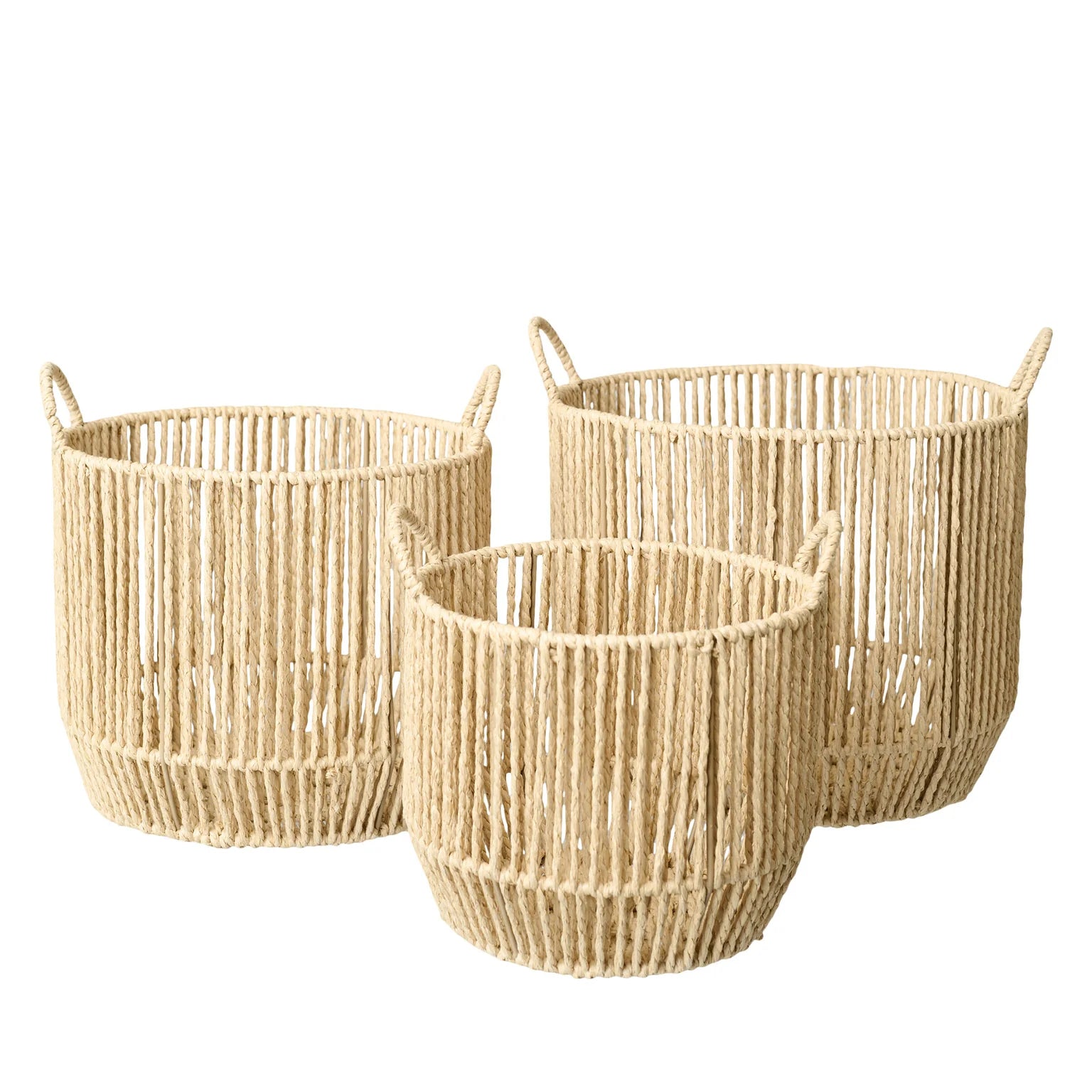 Raffia Korb